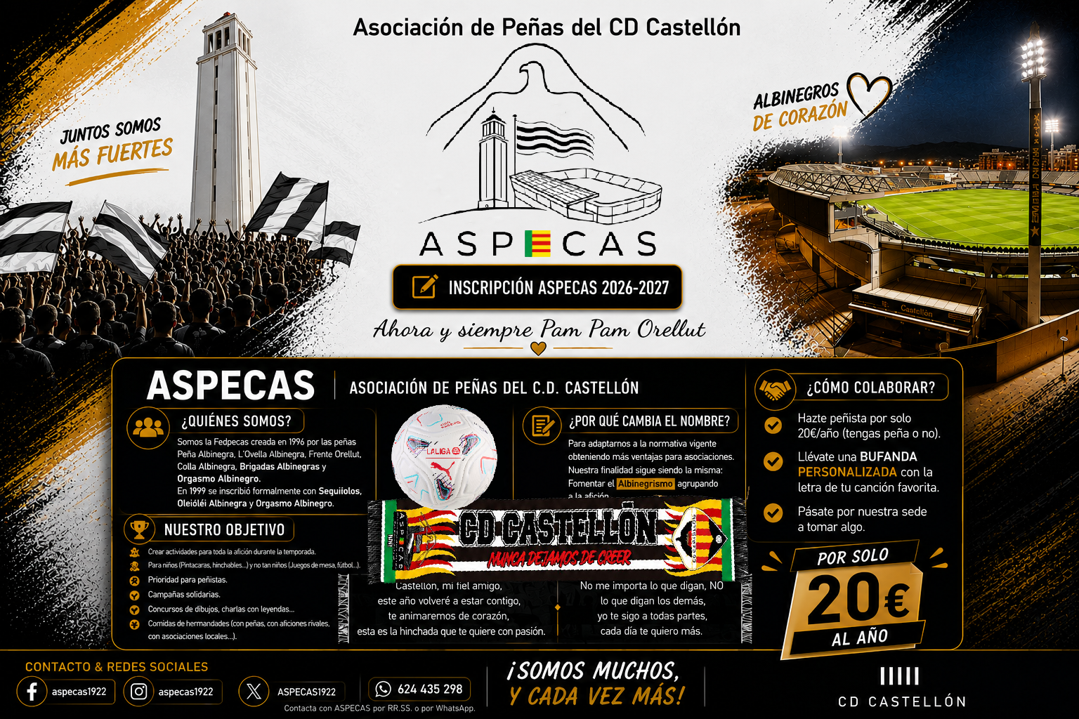 ASPECAS - Asociación de Peñas del CD Castellón
